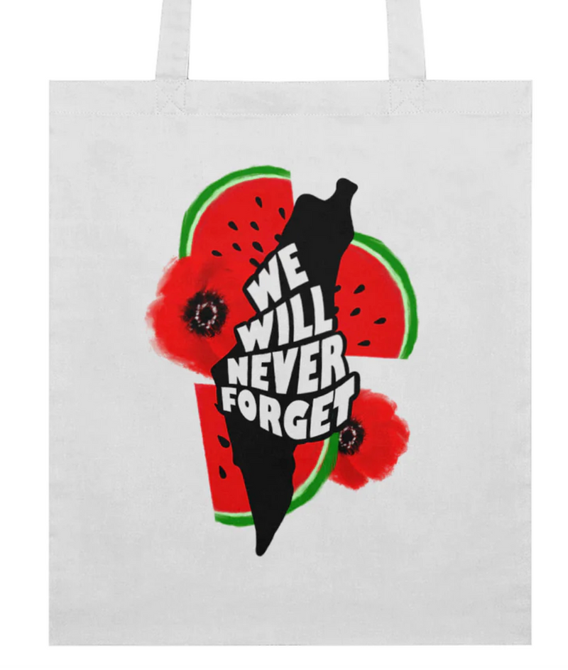 Watermelon Poppies Tote - 100% profits to Charity