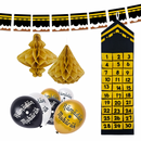 Kaaba Ramadan Calendar, Bunting, Paper Lanterns & Balloons Decorations Set