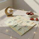 Bunting/Balloons Eid Pack of 12 Mini Cards with Envelopes