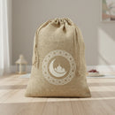 Large Round Mosque Design Hessian Gift Sack (70x50cm)