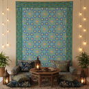 Turkish Ottoman Bursa Inspiration Hanging Burlap Backdrop (200cm x 140cm)