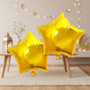 Pack of 2 Gold Star Eid & Ramadan Foil Balloon (45cm)