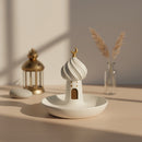 Decorative Serving Bowl with SWIRL Minaret For Ramadan & Eid