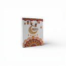 Pack of 4 colourful Moon & Mandala Design Gift Bags
