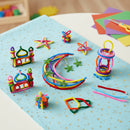 Pack of 100 Multicolour Eid Arts & Craft Pipe Cleaners
