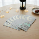 Pack of 12 Teal Minaret Money Wallet Envelopes