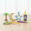 Pack of 100 Multicolour Tinsel Eid Arts & Craft Pipe Cleaners