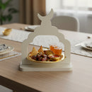 Crescent Arch Stand With Small Tray for Ramadan & Eid (2408245-1)