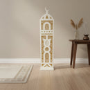 Giant Gold & White Metal Minaret