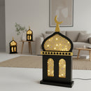 Giant Minaret BLack LED Light Geometric Stand