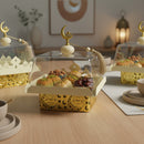 Gold & Ivory Mosque Silhouette Decorative Tray with Lid (24801-2)