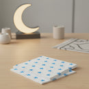 White / Blue Star Pattern Eid Party Napkins (20 Pack)