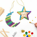 50 Natural Wooden Lollipop Sticks - Ramadan Eid Arts & Craft
