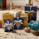 Pack of 24 Plain Rustic Eid Gift Labels with Twine