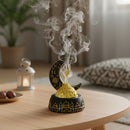 Black Crescent Moon Decorative Bakhoor Holder