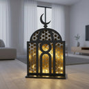 Giant Gold & Black Metal Mosque