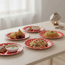 Red Polka Dot Eid Party Paper Plates (10 Pack)