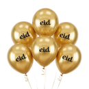 Gold Eid Balloons - 12 Pack