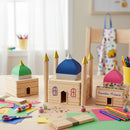 50 Natural Wooden Lollipop Sticks - Ramadan Eid Arts & Craft