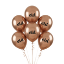 Bronze Eid Balloons - 12 Pack