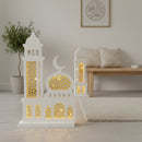 Giant Mosque Minaret White LED Light Geometric Stand