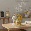 White Crescent Moon/Minaret Decorative Bakhoor Holder