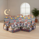 Eid Mubarak / Ramadan Gift & Treat Celebration Boxes - Boys Mosaic Design 6 Pack