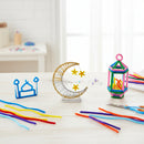 Pack of 100 Multicolour Eid Arts & Craft Pipe Cleaners