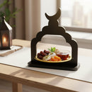 Black & Gold Elegant Crescent Moon Display Stand (2408244-1)