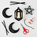 Pack of 100 Black Eid Arts & Craft Pipe Cleaners