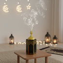 Hexagon Black Decorative Bakhoor Holder