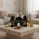 LARGE Mosque Decorative Stand For Ramadan & Eid -  Black