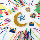 Pack of 100 Multicolour Eid Arts & Craft Pipe Cleaners
