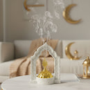 White Minaret Decorative Bakhoor Holder