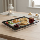 Clear Acrylic Tray with Black Frame (2312-3)