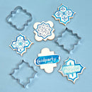 2pc (11cm) Ottoman Tile Cookie / Pastry Cutters
