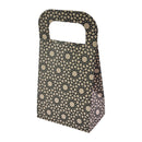Black & Beige Geometric Shapes Gift Favour Boxes 6 Pack
