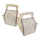 South Asia Paisley Pattern Gift Favour Boxes 12