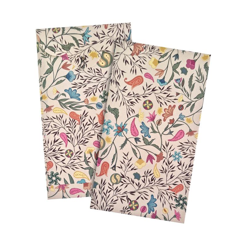 Pack of 20 South Asia Paisley Pattern Money Wallet Envelopes