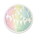 'Pastel Rainbow' Disposable Paper Plates & Cups