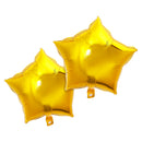 Gold Foil Ramadan, Crescent Moons, Stars & Gold / White Balloon Set