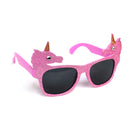 Pink Glitter Unicorn Novelty Fancy Dress Glasses