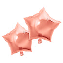 Pack of 2 Rose Gold Star Eid & Ramadan Foil Balloon (45cm)