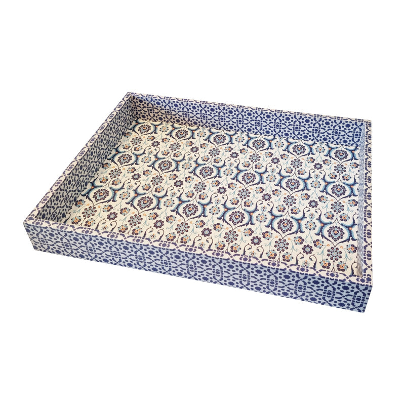 Ottoman Wooden Iftar Tray Set - Tea Serving Trays