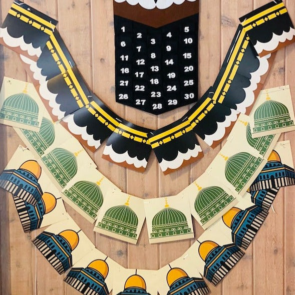 Al Aqsa Masjid Qubbat al-Sakhrah Bunting - 2 meters
