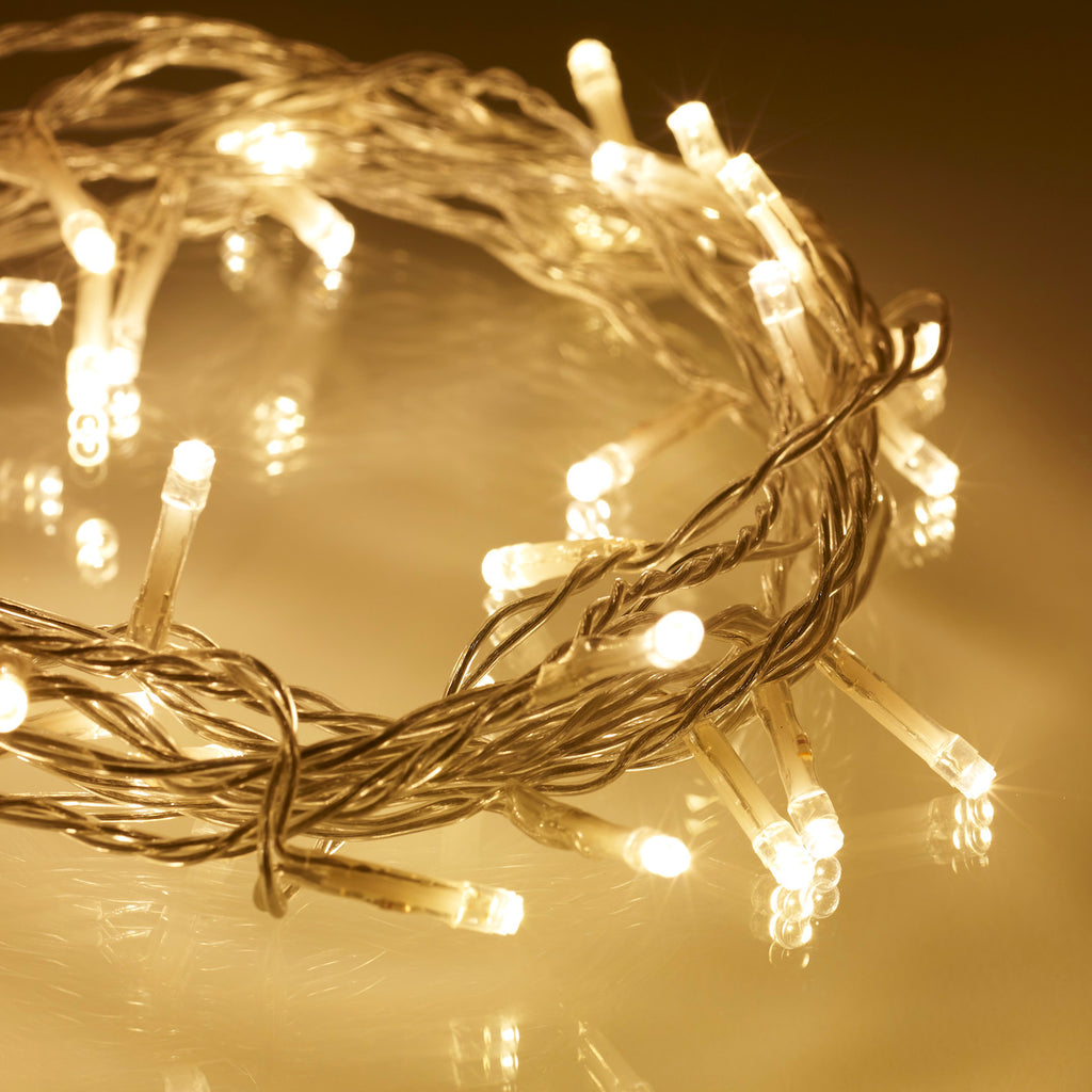 50 warm shop white led lights