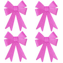 Pack of 4 Medium Glitter Eid Gift Bows (Various Colours)