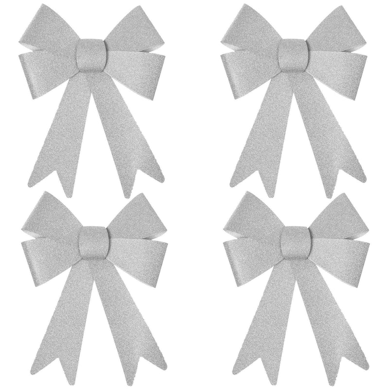 Pack of 4 Medium Glitter Eid Gift Bows (Various Colours)