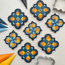 2pc (11cm) Ottoman Tile Cookie / Pastry Cutters