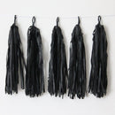 Black Paper Hanging Tassels Eid & Ramadan Decoration